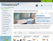 Tablet Screenshot of koupelny-eshop.com